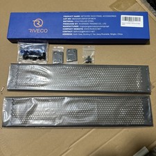 2U Vented Blank Front Cover Panel Server & Network Rack Mount 2PCS Black 17.25in picture