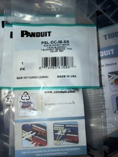 Lot of 8 New Panduit PSL-DCJB-SS RJ45 Blockout device Panduit PSL-DCJB picture