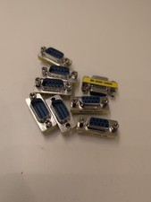 Lot of 8 DB9 Gender Changer (5x M/M, 3x F/F) picture