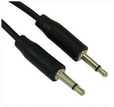 12ft 3.5mm SLIM MONO TS (2 conductor) Male to Male Audio Cable picture