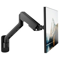 PEGZONE Single Monitor Wall Mount for 17-40 Inch Ultrawide Screen, Fully Adju... picture