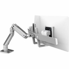 Ergotron HX Desk Dual Monitor Arm (polished aluminum) picture