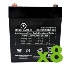 For APC RBC43 Battery Kit SUA2200R2ICH SUA3000R2ICH Smart-UPS 12V 5Ah 8 Pack AGM picture