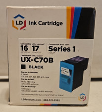 Replacement For Lexmark 16 Black Ink Cartridge 10N0016 - New E3 picture