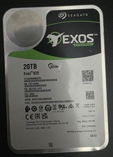 Seagate Exos X20 ST20000NM007D 20TB 7200 RPM 256MB Cache 3.5