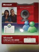 * NEW Microsoft Lifecam VX-6000 Webcam HD Wide Angle Lens 3x Digital Zoom Sealed picture