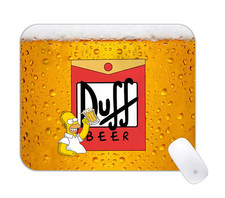 Homer Duff Beer Funny Cartoon Desk Mat Non-Slip Gaming Mouse Pad picture
