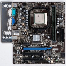MSI K9N6PGM2-V2 AM2+ MicroATX Motherboard DDR2 AMD Athlon 64 Windows XP Ready picture