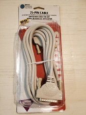 25-Pin Male Switch Box Cable (for any serial or Parallel Application) 10 feet  picture