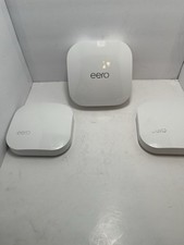 eero Mesh WiFi Router 3-Pack Dual-Band Bluetooth Smart 300Mbps White A010001 picture