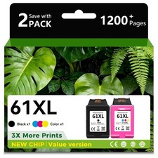 #61XL XXL CH563WN Black CH564WN Color Ink For HP ENVY 4500 4501 4502 4504 5530 picture