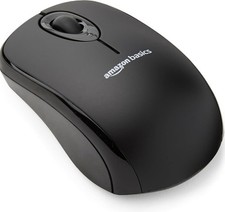 Amazon Basics 2.4 Ghz Wireless Optical Computer Mouse with USB Nano Receiver, picture