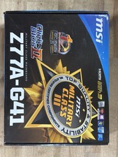 MSI Z77A-G41 ATX Motherboard Intel LGA 1155 DDR3 PCIe HDMI USB 3.0 picture