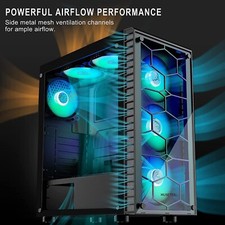 Gaming Computer Custom PC For Gaming Fast Desktop Ryzen 7 32GB RAM 2TB SSD RGB picture