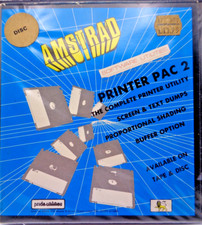 SCHNEIDER/AMSTRAD CPC -- PRINTER PAC 2 (PRIDE UTILITIES - 3