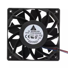 Delta EFB1224SHE DC24V 1.20A 3-Wire High Airflow Mute Cooling Fan picture