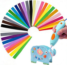 320 Pcs 32 Colors 3D Doodler Pen Filament Refills for 3Doodler Start+ Only picture