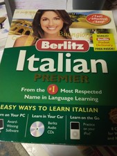 berlitz italian premier 8 CD Set for Windows picture