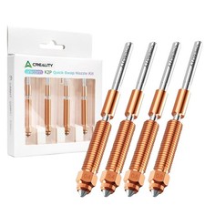 Creality Official K2 Plus Nozzles, 0.4mm, 0.6mm, 0.8mm 4PCS Unicorn Quick-Swa... picture