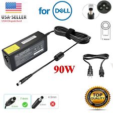 90W AC Adapter 19.5V 4.62A Power Charger with Power Cord for DELL LA90PE1-01 picture