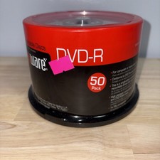 NEW Gigaware DVD-R 120Min VIDEO 4.7GB DATA 16X Speed Blank Discs 50 Pack picture