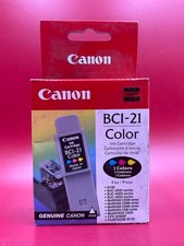 Canon BCI-21 Color Ink Cartridge 0955A003 ✅❤️️✅❤️️ BRAND NEW SEALED ✅❤️️✅❤️️ picture