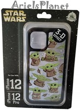 DISNEY PARKS STAR WARS THE CHILD Allover Grogu 3-D iPHONE 12 & 12 Pro Cover picture