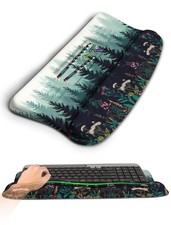 Ergonomic Wave Wrist Rest with Keyboard Stand, Cushioned Palm Rest, Comfortab... picture