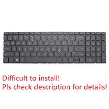 Original US Black Backlit Keyboard for HP 17T-BY400 CTO Backlight picture
