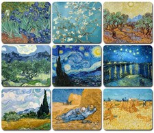 Van Gogh Famous Painting ~ Mouse Pad / Mousepad ~ Starry Night Art Lover Gift picture