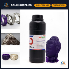 Castable 3D Printer Resin for Jewelry Making - Purple, 500g, High Precision picture