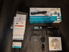 IRIScan Book Executive 3 Mobile Scanner & OCR (Windows & Mac Compatible) - VG picture