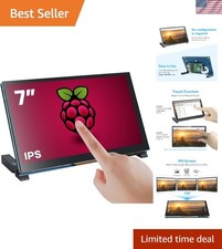 7 Inch Touchscreen IPS DSI Display Compatible with Raspberry Pi 5/4/3, 800x48... picture