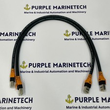 LOT OF 2 Pcs I B&R X20CA0E61.00050 Ethernet POWERLINK Cable picture