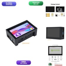 Waveshare 4.3inch DSI LCD Touch Display with Case for Raspberry Pi 4B 800×480 picture