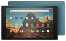 Amazon Fire HD 10 9th Generation 64GB, Wi-Fi 10.1in, Twilight Blue- ad supported picture