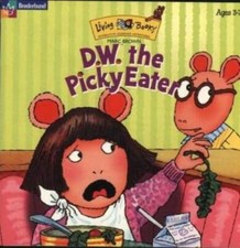 D.W. The Picky Eater PC CD kid learn to eat healthy nutritious veggies foods DW picture