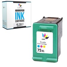 CMYi 1X 75XL Ink Cartridge Color for HP OfficeJet J5700 J5725 J5730 J5735 J5738 picture