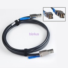 External Mini-SAS HD Cable Assemblies SFF-8644 to SFF-8644 28AWG 1-2 Meters picture