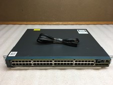 Cisco Catalyst 2960-S Series PoE+ 48-Port Network Switch WS-C2960S-48LPS-L picture