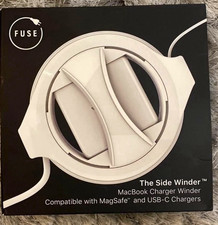 Fuse The Side Winder Cable Winder for MacBook Charger, White, Portable picture