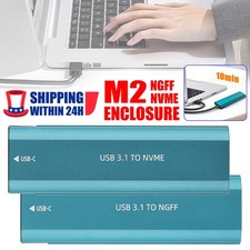 10Gbps M.2 NVME Enclosure USB C Gen2 PCI-E M.2 SSD Case NVMe External Case NEW picture
