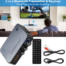 2 in 1  Bluetooth 5.1 Audio Adapter Transmitter Receiver Wireless Adapter AUX US picture