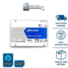 Micron 3.84TB NVMe U.2 SSD – MTFDHAL3T8TCT-1AR1ZABYY - PCIe Gen3 x4 2.5 9200 PRO picture