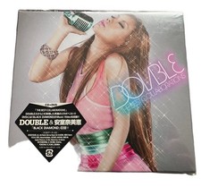 DOUBLE & Namie Amuro Collaborations CD+DVD Best Album Black Diamond Japan picture
