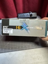 BTC  16x Internal DVD-ROM Drive ATPI Black Bezel Open Box Pre-owned  picture