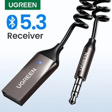  Bluetooth Receiver 5.3 Adapter Hands-Free Car Kits AUX Audio 3.5mm Jack Music W picture