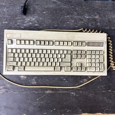 KeyTronic E03601QL Wired Clicky Key Keyboard Membrane 5-Pin Excellent picture