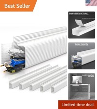 Flame-Retardant Cable Management - 94in Easy Mount Under Desk System picture