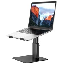 BESIGN LSX6N Laptop Stand, Standard for Sit Work(H5.60-8.6in), Black picture